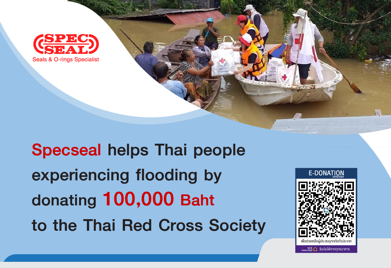 Specseal helps people suffering from flooding in Thailand